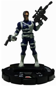 Marvel Heroclix Nick Fury LMD #100 Figure Captain America BIBTB Figure