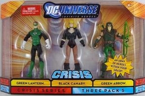 DC Universe Infinite Heroes Crisis 3 pack - Green Lantern, Black Canary, Green Arrow