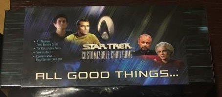 Star Trek All Good Things Box FACTORY SEALED