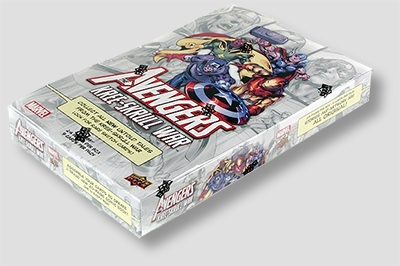 Upper Deck Avengers Kree Skrull War Trading Cards Box