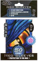 Max Protection Yugioh Size Dragon Eye Blue 50ct Sleeves Pack 15ct Box