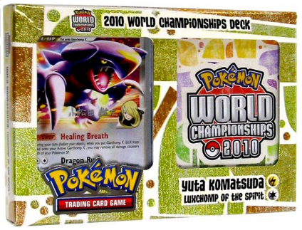 Pokemon 2010 World Championship Yuta Komatsuda Luxchomp of the Spirit Deck