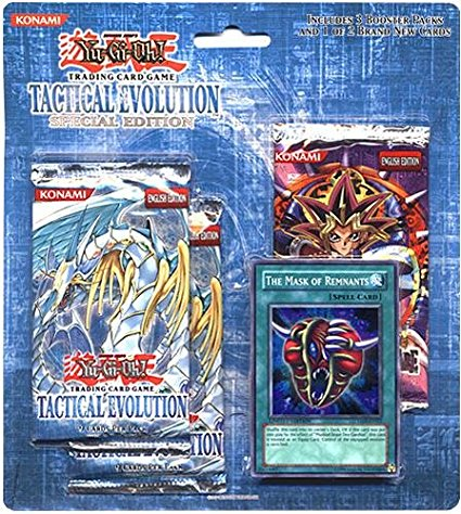 Yu-Gi-Oh! Tactical Evolution SE 3-pack Blister w/ The Mask of Remnants Promo