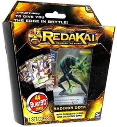 Redakai Conquer The Kairu Radikor 44 Blast 3D Card Deck