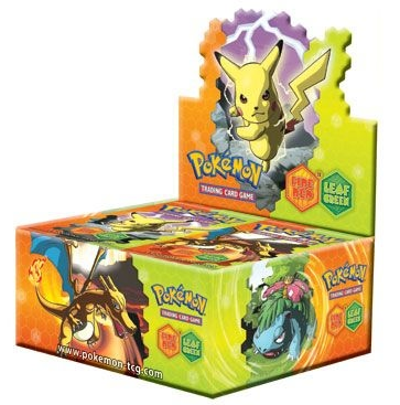 Pokemon Fire Red Leaf Green Booster Box