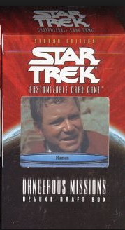 Star Trek Dangerous Missions Deluxe Draft James T. Kirk Deck