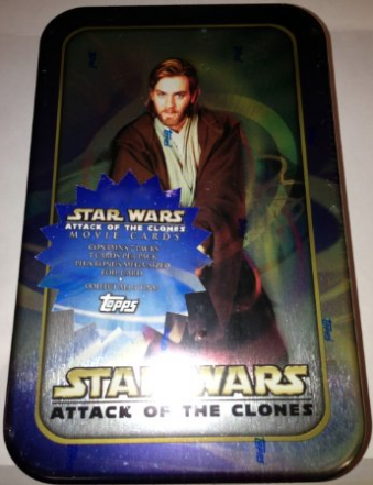 Topps Star Wars Attack of the Clones Tin- Obi-Wan Kenobi