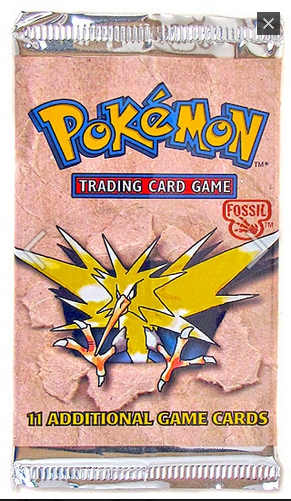 Pokemon Fossil Booster Pack