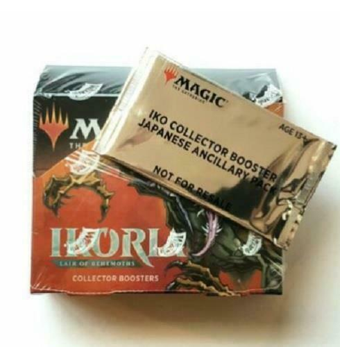 MTG Ikoria Collector Booster Box w/ Japanese Ancillary Pack