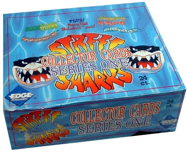 Edge Entertainment Street Sharks Collector Cards Series One Box