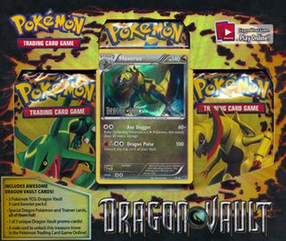 Pokemon Haxorus: Dragons Vault Special Edition 3-Pack