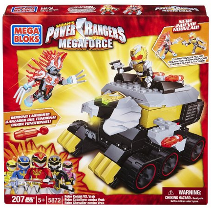 Mega Bloks Power Rangers Megaforce - Robo Knight vs. Vrak Box Set