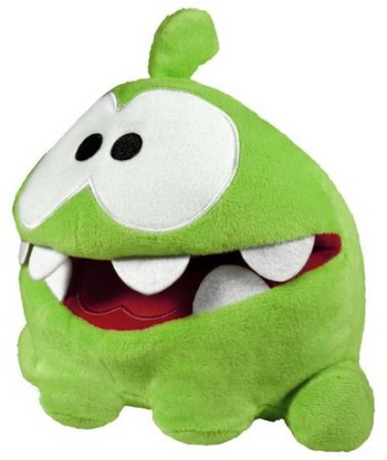 Cut The Rope 8" Om Nom Hand Puppet