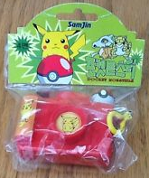 Pokemon Japanese Red Camera Viewmaster Keychain