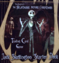Neca Nightmare Before Christmas Trading Card Game Jack Skellington Starter Deck