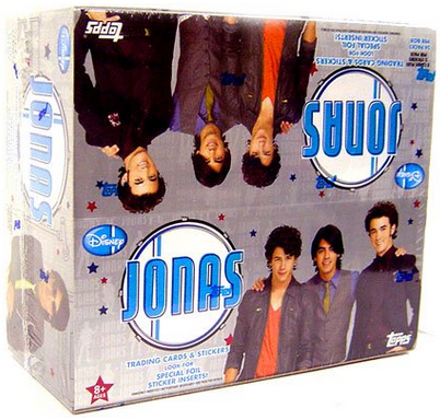 Topps Jonas Brothers Trading Cards & Sticker Box