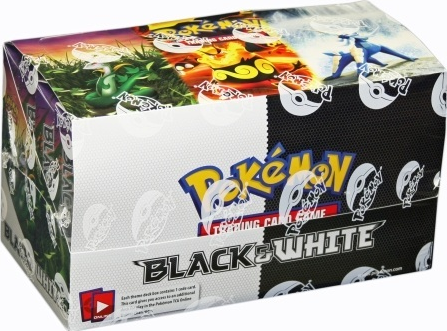 Pokemon Black & White Theme Deck Box