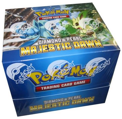Pokemon Diamond & Pearl Majestic Dawn Theme Deck Box