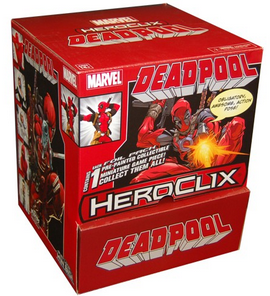 Marvel HeroClix Miniatures: Deadpool Gravity Feed Display