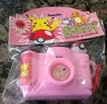 Pokemon Japanese Pink Camera Viewmaster Keychain