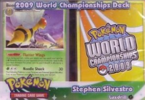 Pokemon 2009 World Championship Stephen Silvestro Luxdrill Deck