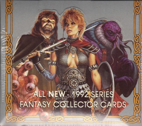 Advanced D&D 2nd Edition 1992 Series Fantasy Collector Card Grey Box
