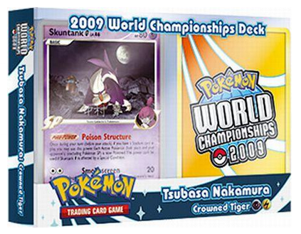 Pokemon 2009 World Championship Tsubasa Nakamura Crowned Tiger Deck