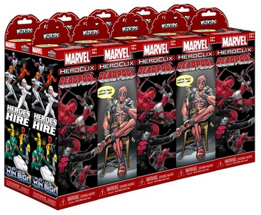 Marvel HeroClix Miniatures: Deadpool 10ct Booster Brick
