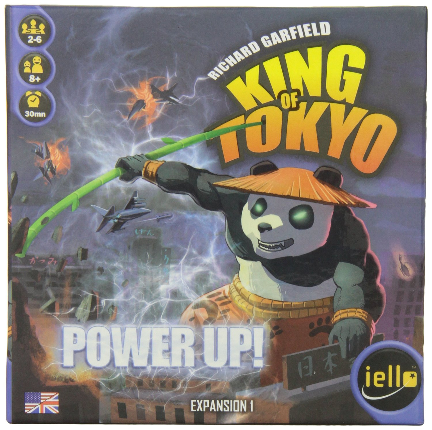 Iello King of Tokyo Power Up Board Game
