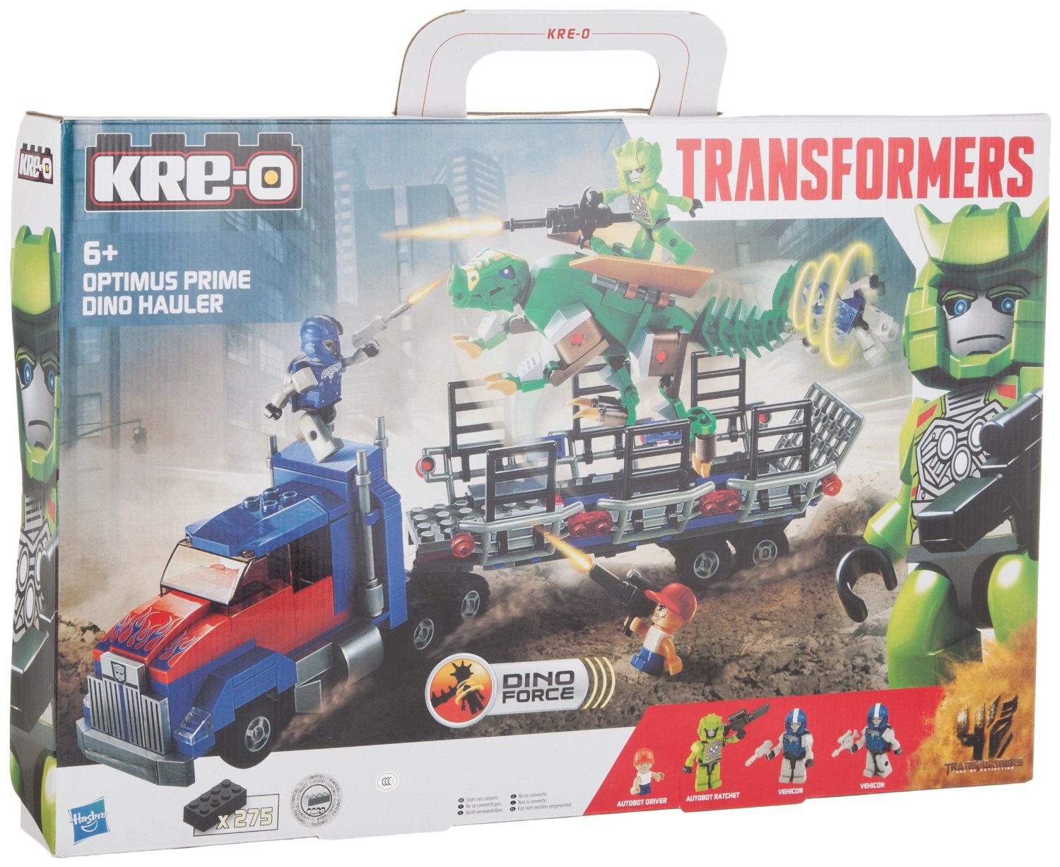 Kre-O Transformers Optimus Prime Dino Hauler