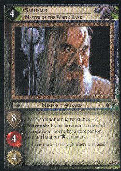 LOTR Rise of Saruman 140 Card Complete Set