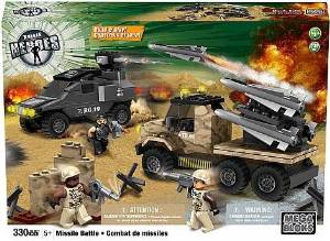 Mega Bloks True Heroes Army Missile Battle Set