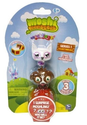 Spin Master Moshi Monsters Series 1 3-Figure Pack 12ct Case