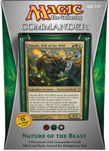 MTG 2013 Commander Nature of the Beast Deck