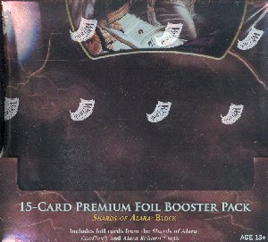MTG Alara Block 15-Card Premium Foil Booster Pack Display Box