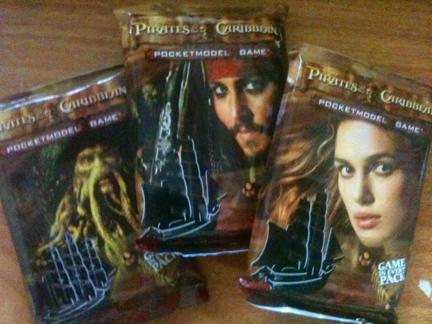Pirates of the Caribbean Lot of 36 Booster Packs