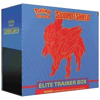 Pokemon Sword & Shield: Base Set Elite Trainer Box ( Zacian / Zamazenta )