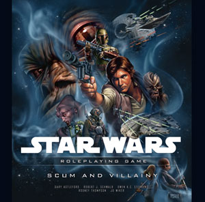 WOTC Star Wars Saga Edition RPG Scum & Villainy Hard Back Book