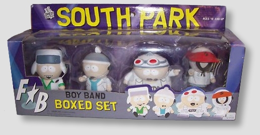 South Park Boy Band 4 Figure Box Set