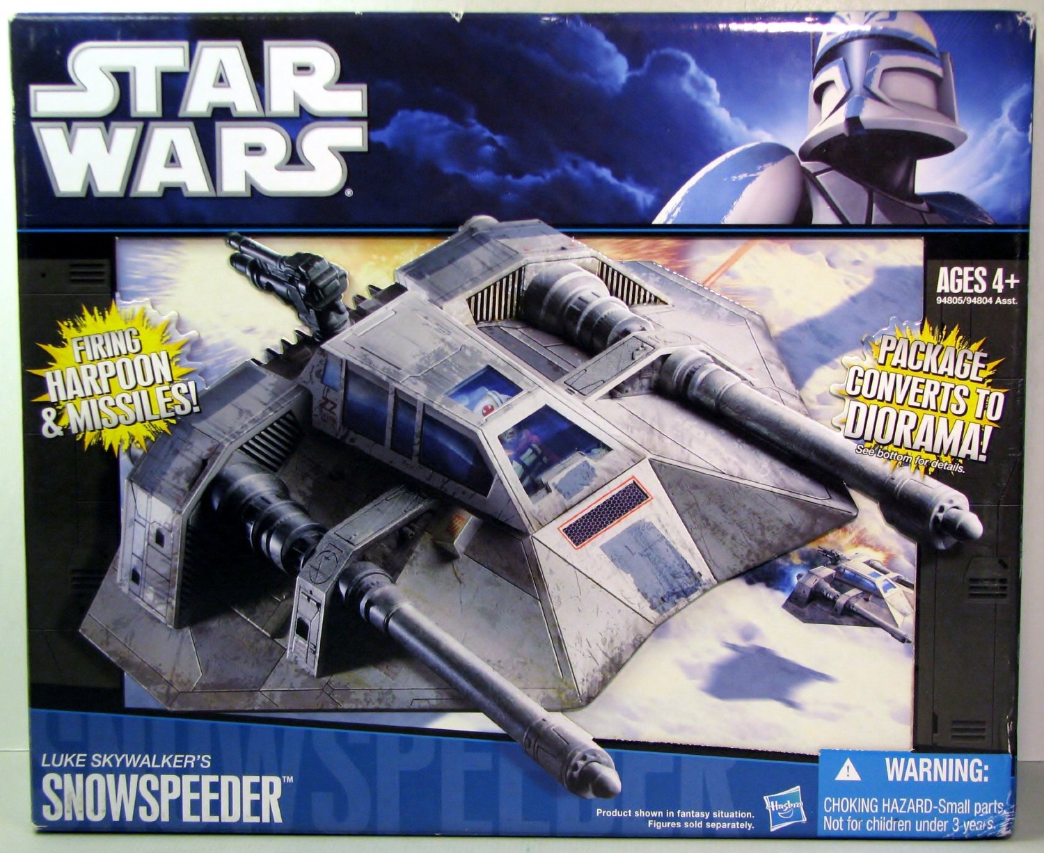 Star Wars Clone Wars Luke Skywalkers Snowspeeder Vehicle