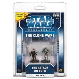 Star Wars Miniatures Map Pack 1 The Attack on Teth