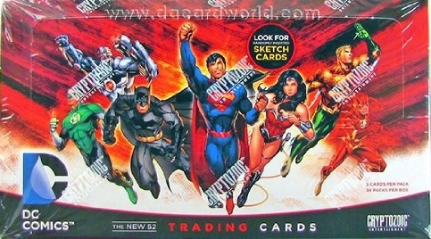 Cryptozoic DC New 52 Trading Cards Box