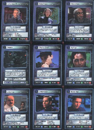 Star Trek Enterprise Collection 18 Foil Card Set