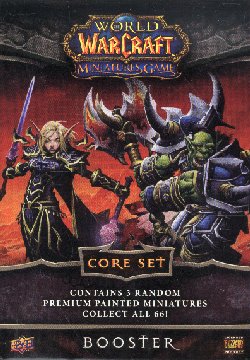 World of Warcraft Miniatures Core Set Booster Case
