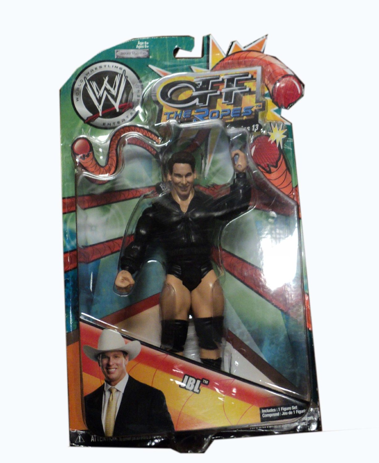 WWE Off the Ropes Series 13  JBL Figure