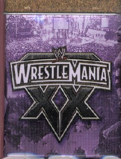 WWE Raw Deal Wrestlemania XX Tin