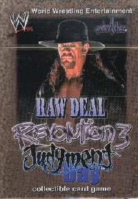 WWE Revolution 3 Judgment Day Undertaker Starter Deck