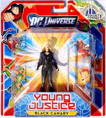 DC Universe Young Justice Black Canary 4 inch Figure