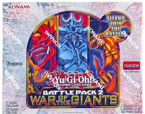 Yu-Gi-Oh! Battle Pack 2: War of the Giants 12ct Booster Case
